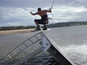 Kiteboarding - wall