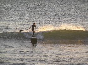 Stand Up Paddle - small fun waves Perth