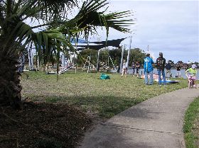 Family Day at West LAkes - not a wave in sight