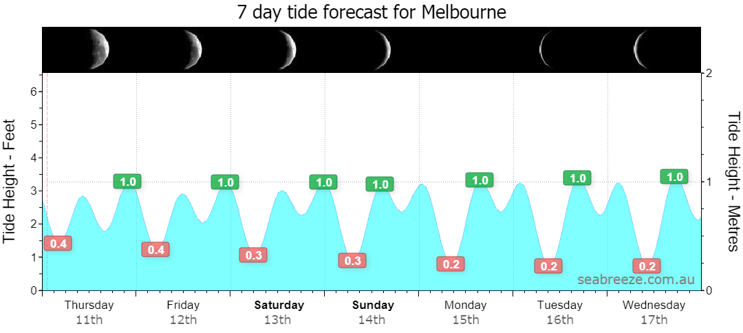 7 DAY TIDE FORECAST