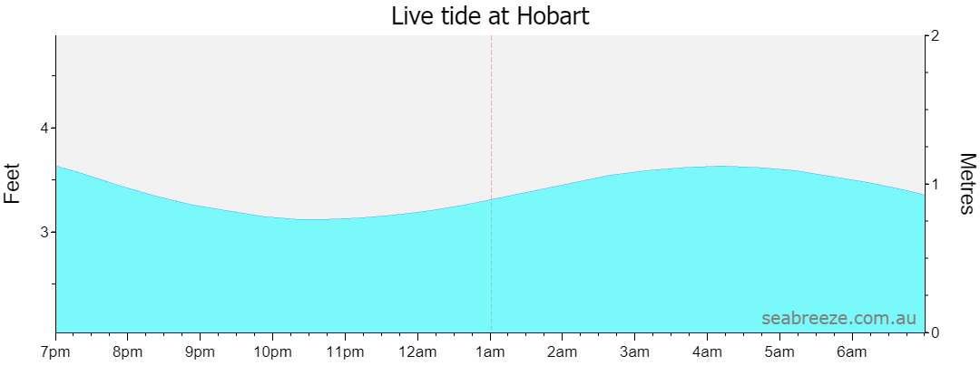 Live tide graph