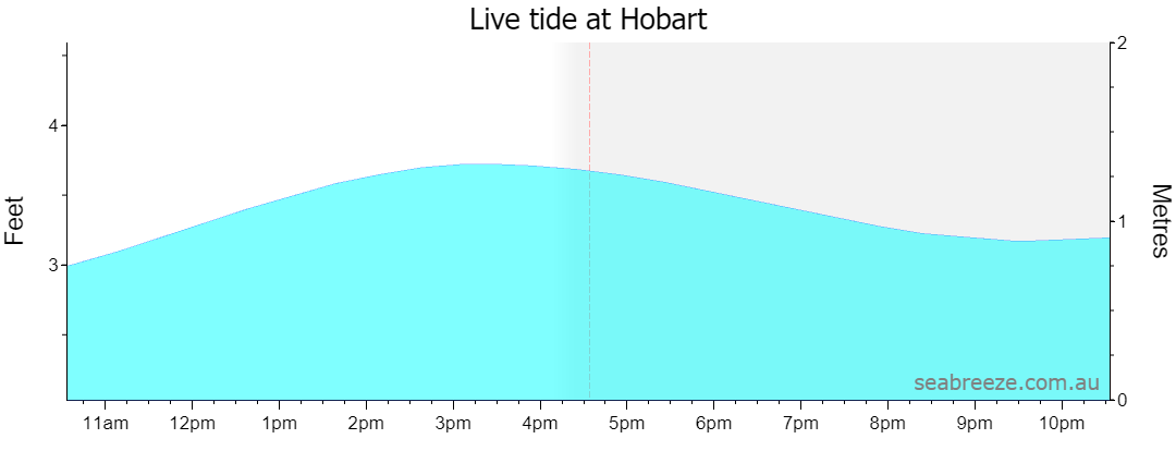 Live tide graph