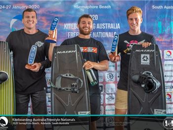 Team Naish Storms the Podium at Australian Nationals
