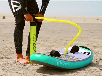 Twintip Kite Foil Released with Inflatable Board! - Kitesurfing News