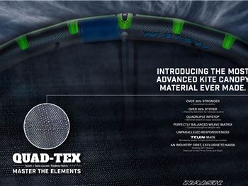 Quad-Tex - Naish releases Quadrupal Ripstop for less tears! - Kitesurfing News