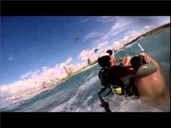 Where are your pants mate? Kite Rescue Gone Wrong! - Kitesurfing News